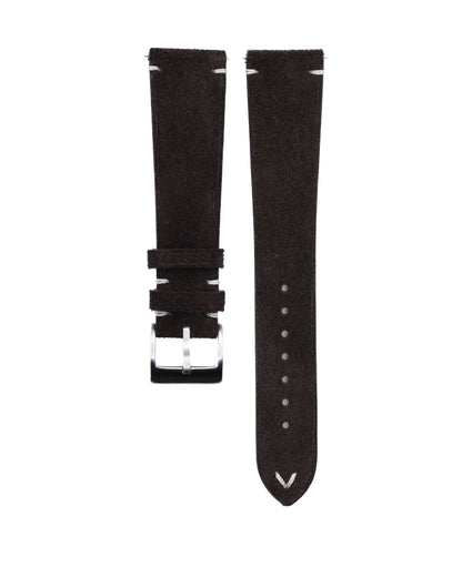 Italian Suede - Dark Brown