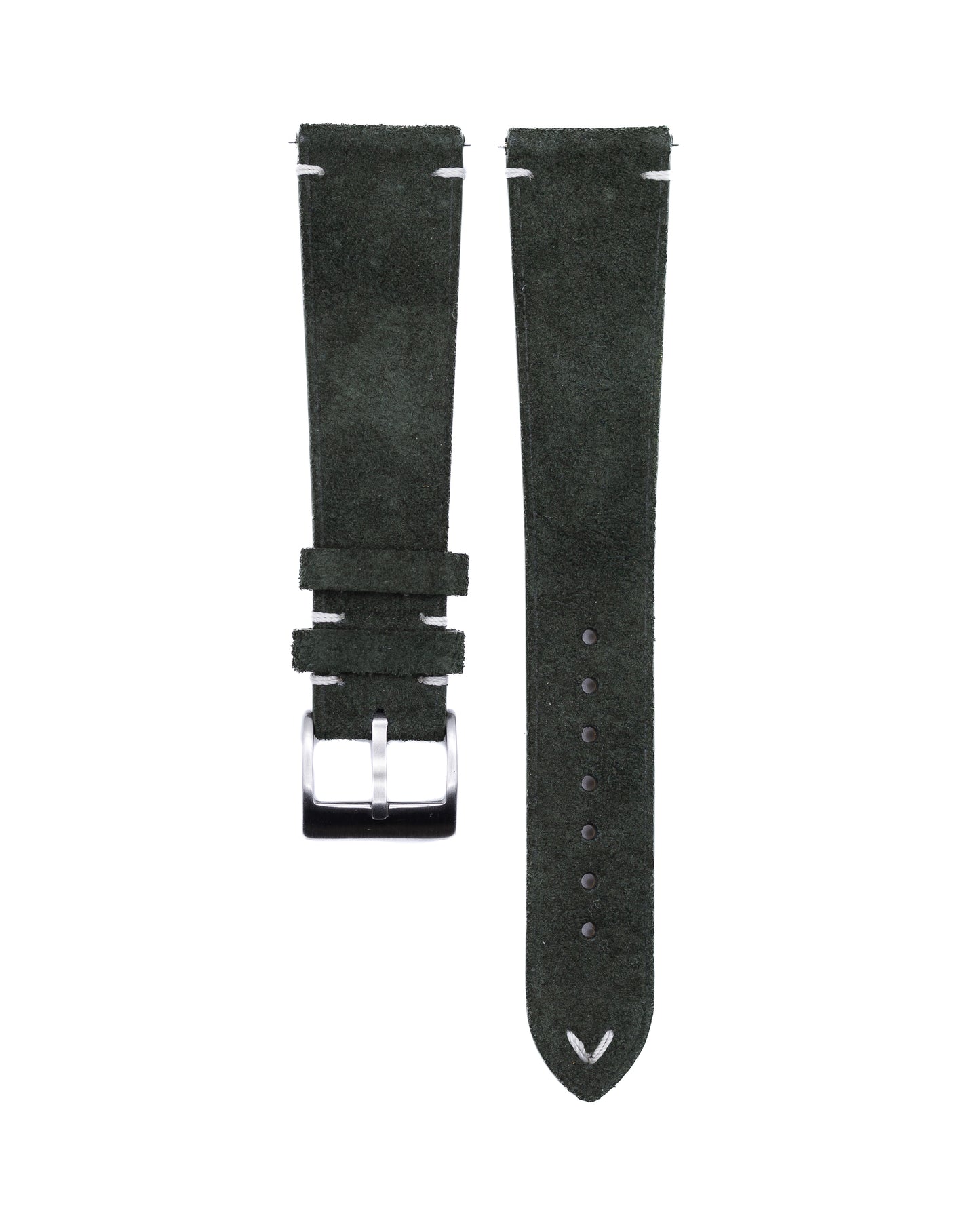 Italian Suede - Deep Forest Green