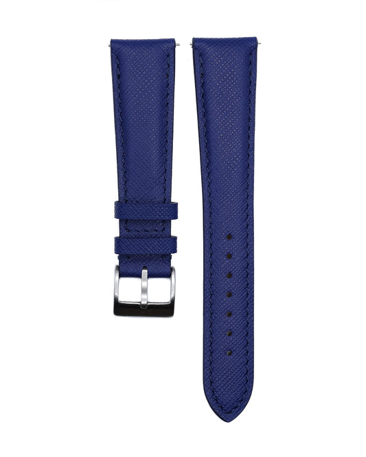 French Saffiano - Royal Blue