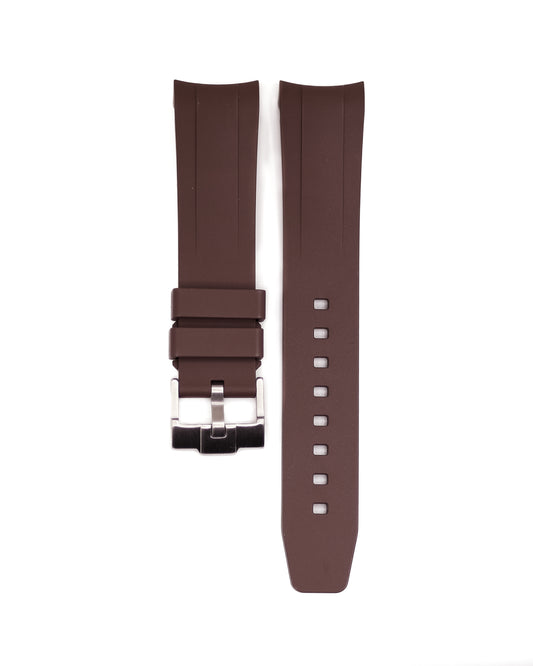 Correa de caucho FKM color chocolate (BB58)