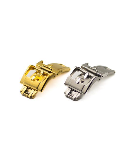 Leaf Spring Deployment Clasp (Gold Color)
