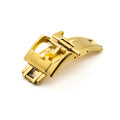 Broche de despliegue de muelle (color dorado)